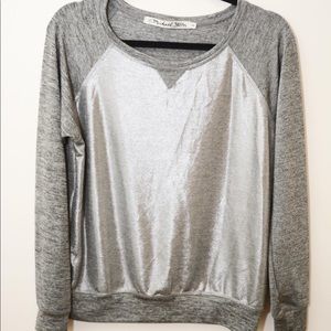 Michael Stars silver sweater